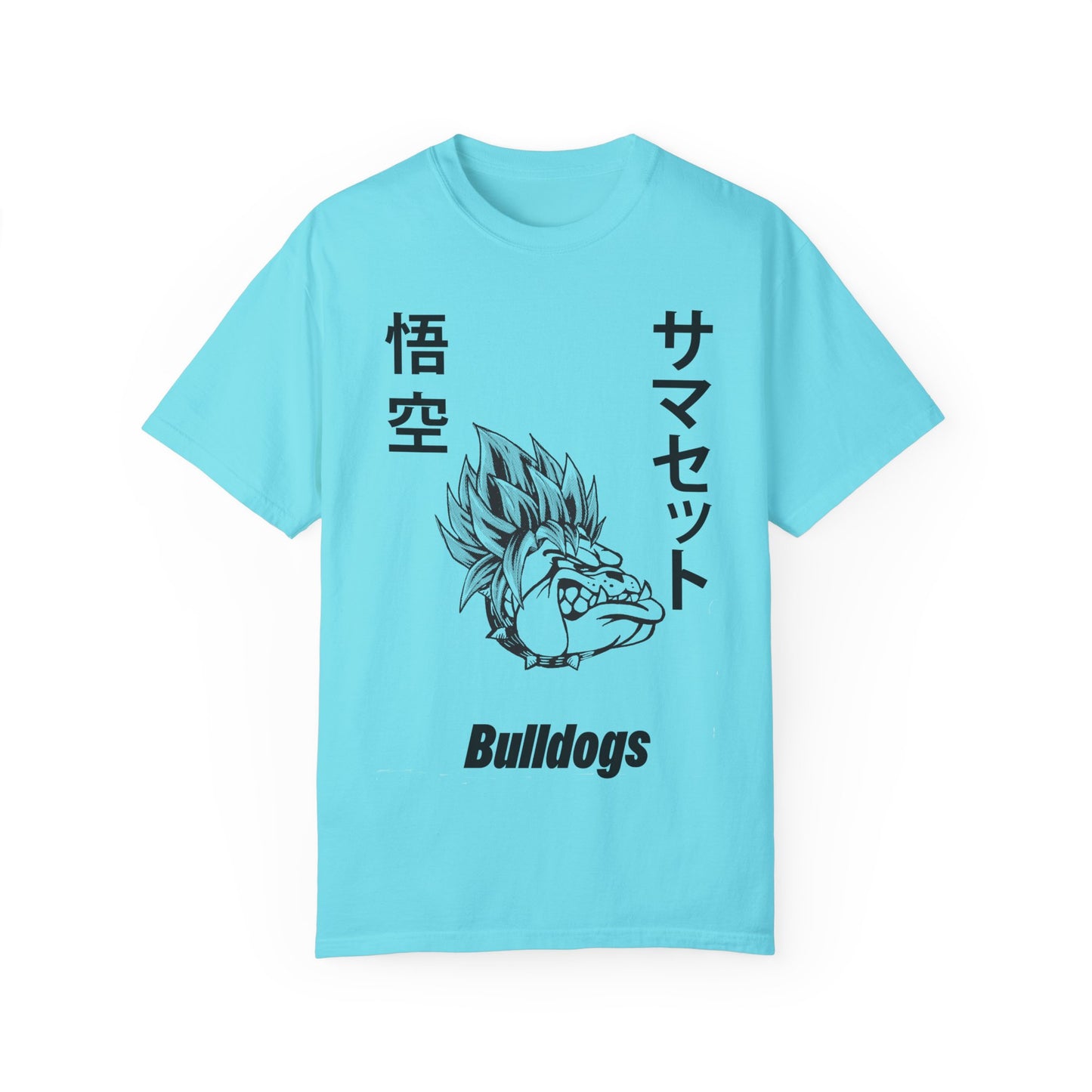 Spirit T-Shirt - Super Saiyan Blue Bulldog School Mascot