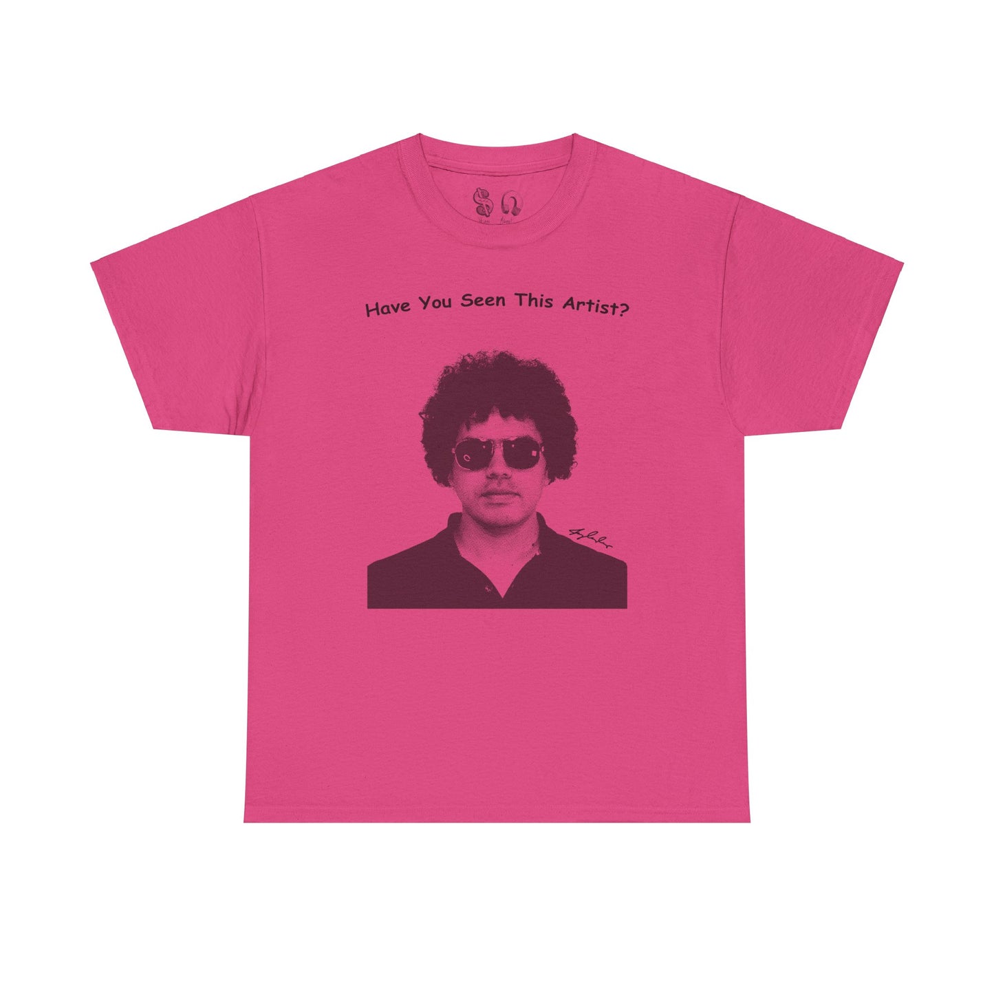 Have You Seen This Artist Portrait Heavy Cotton Tee