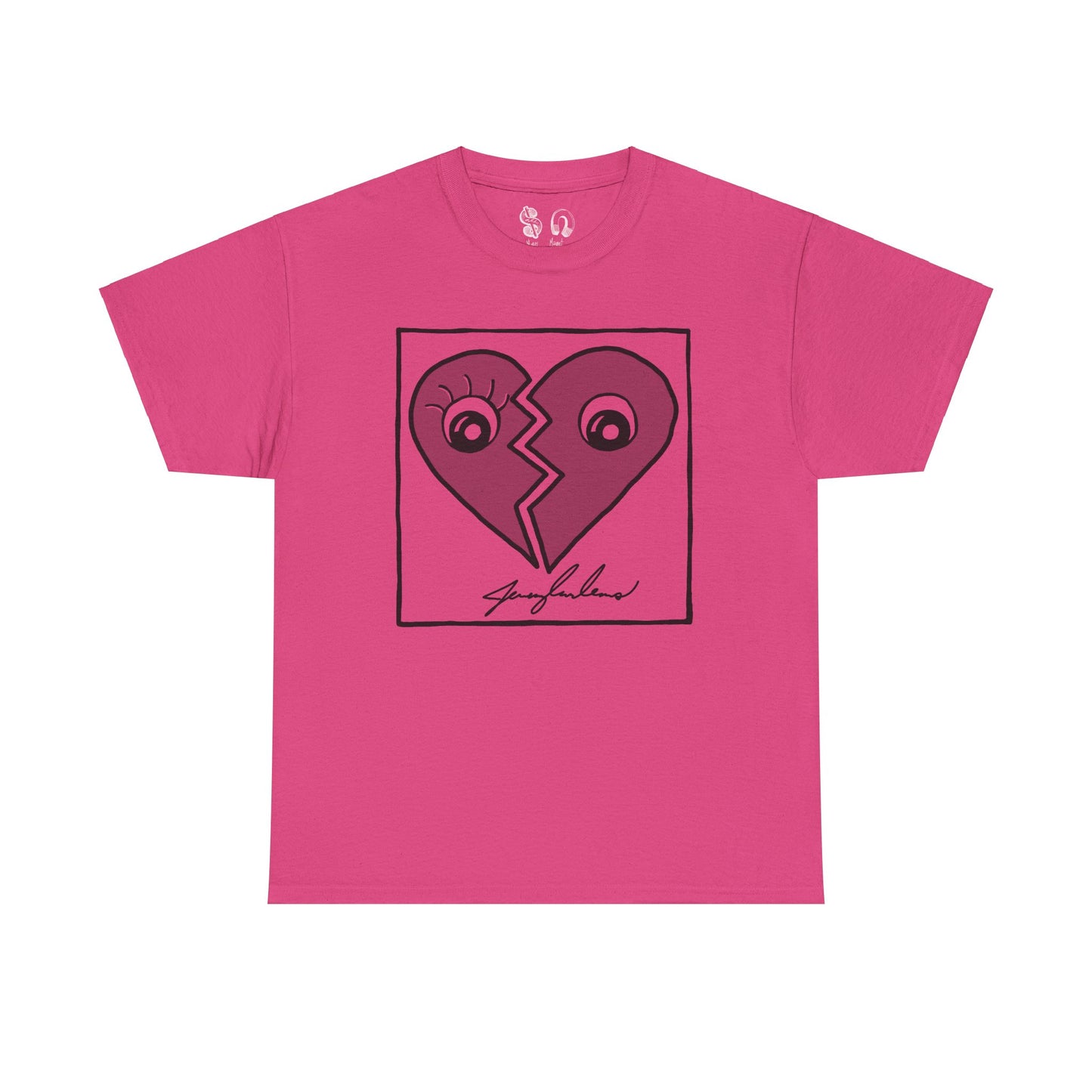 One Heart Heavy Cotton Tee