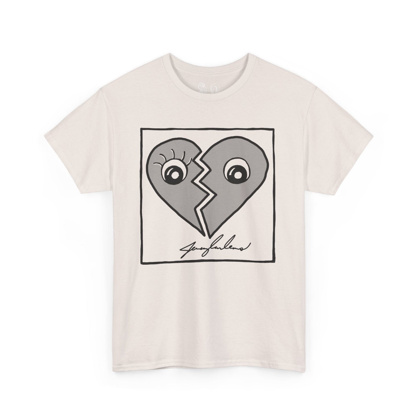 One Heart Heavy Cotton Tee