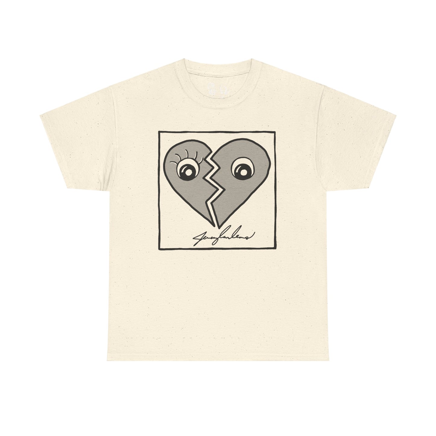 One Heart Heavy Cotton Tee