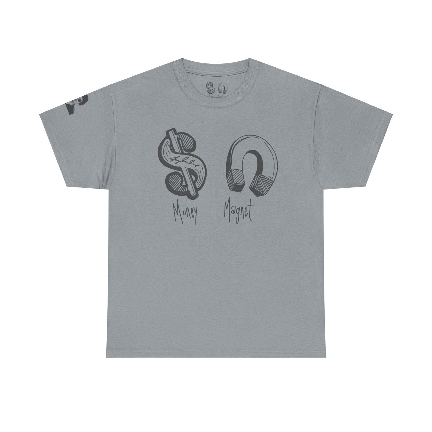 Money Magnet with Portrait Heavy Cotton Tee
