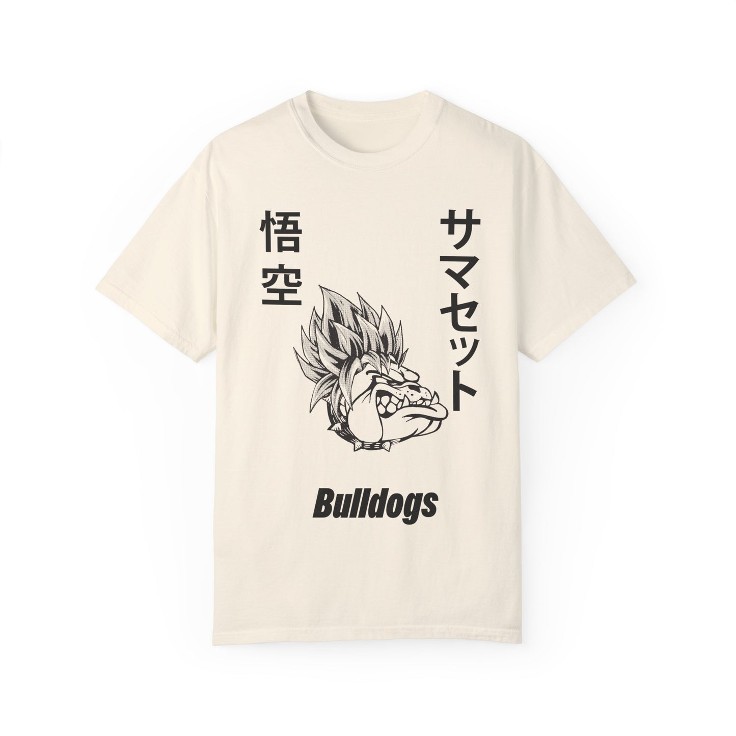 Spirit T-Shirt - Super Saiyan Blue Bulldog School Mascot