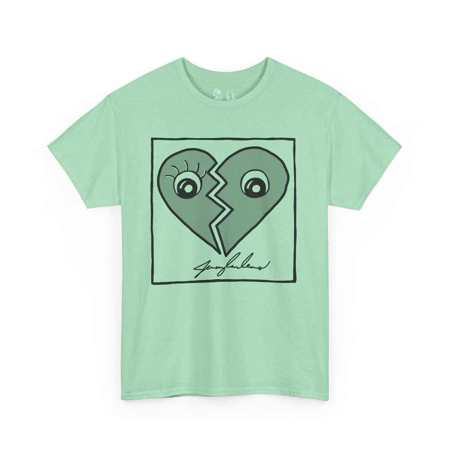One Heart Heavy Cotton Tee
