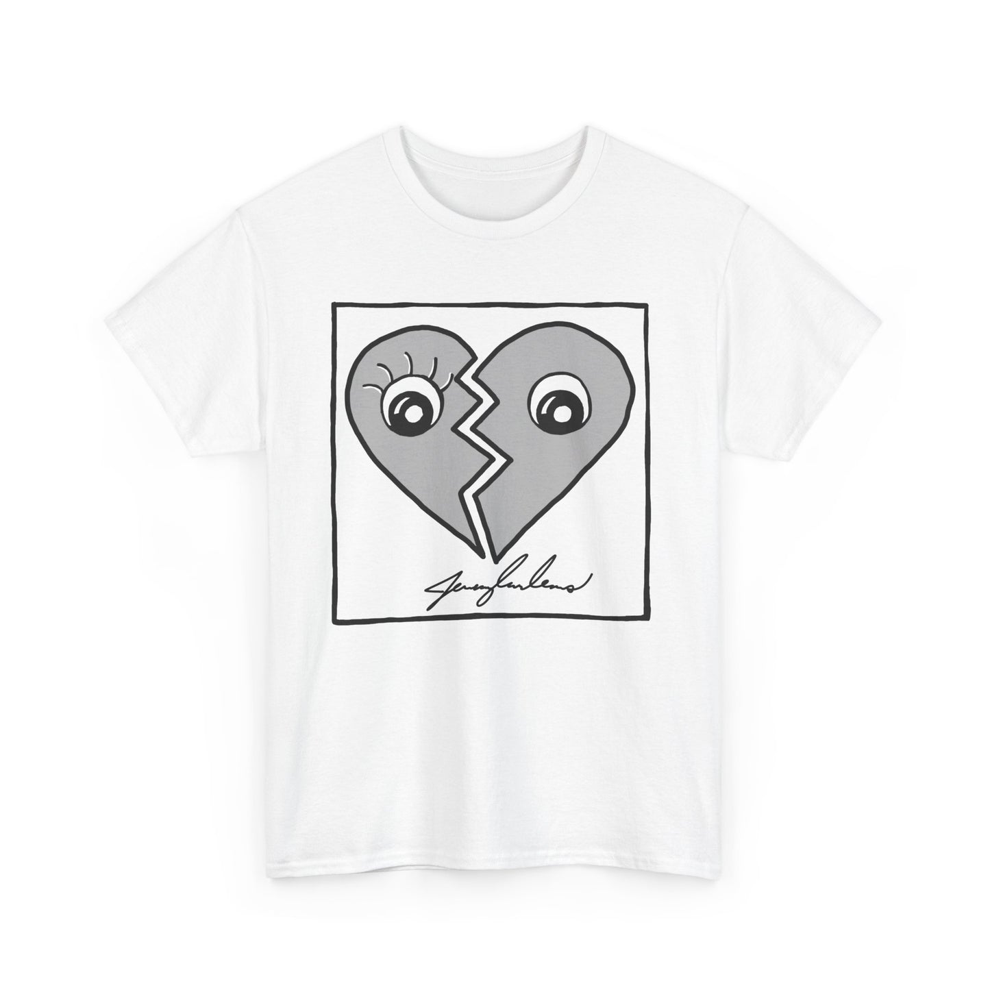 One Heart Heavy Cotton Tee