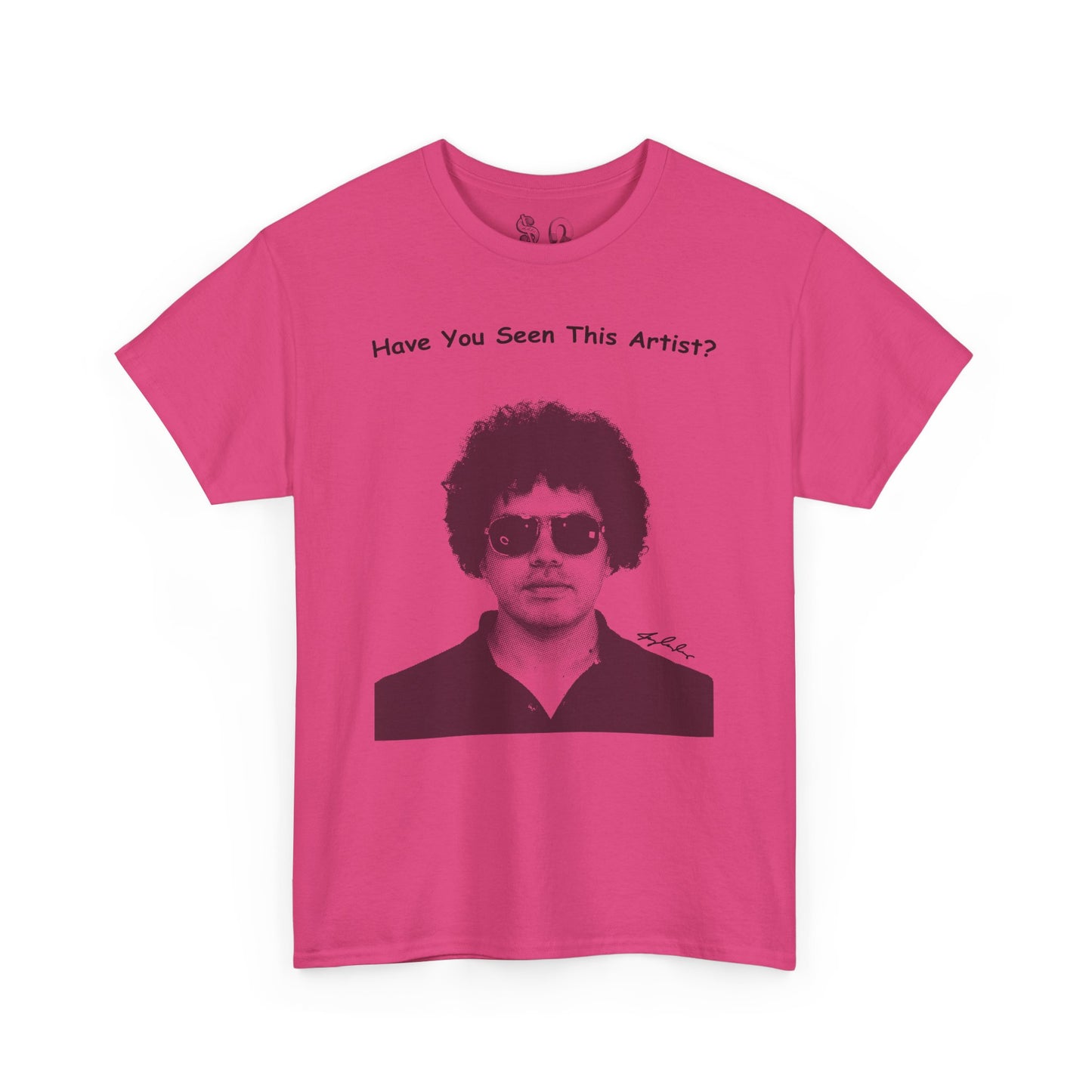 Have You Seen This Artist Portrait Heavy Cotton Tee