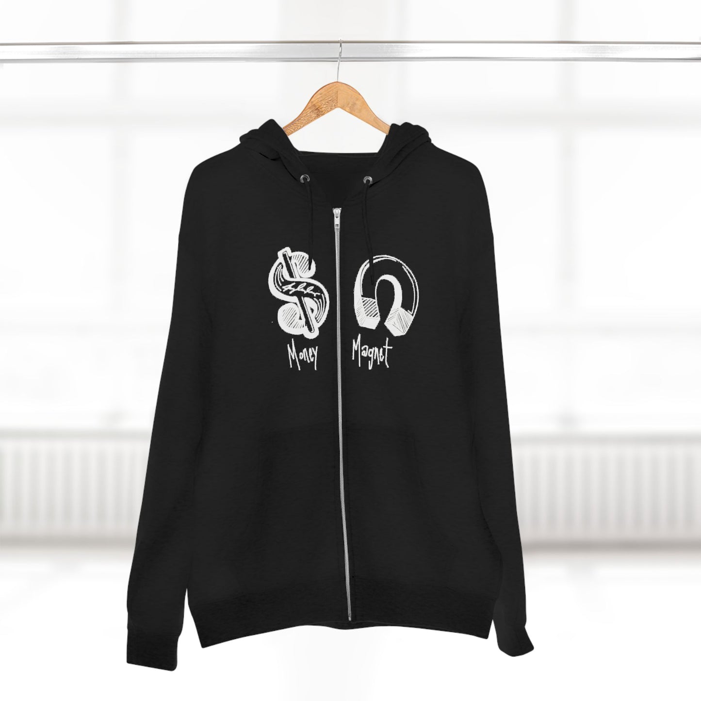 Money Magnet Zip Hoodie