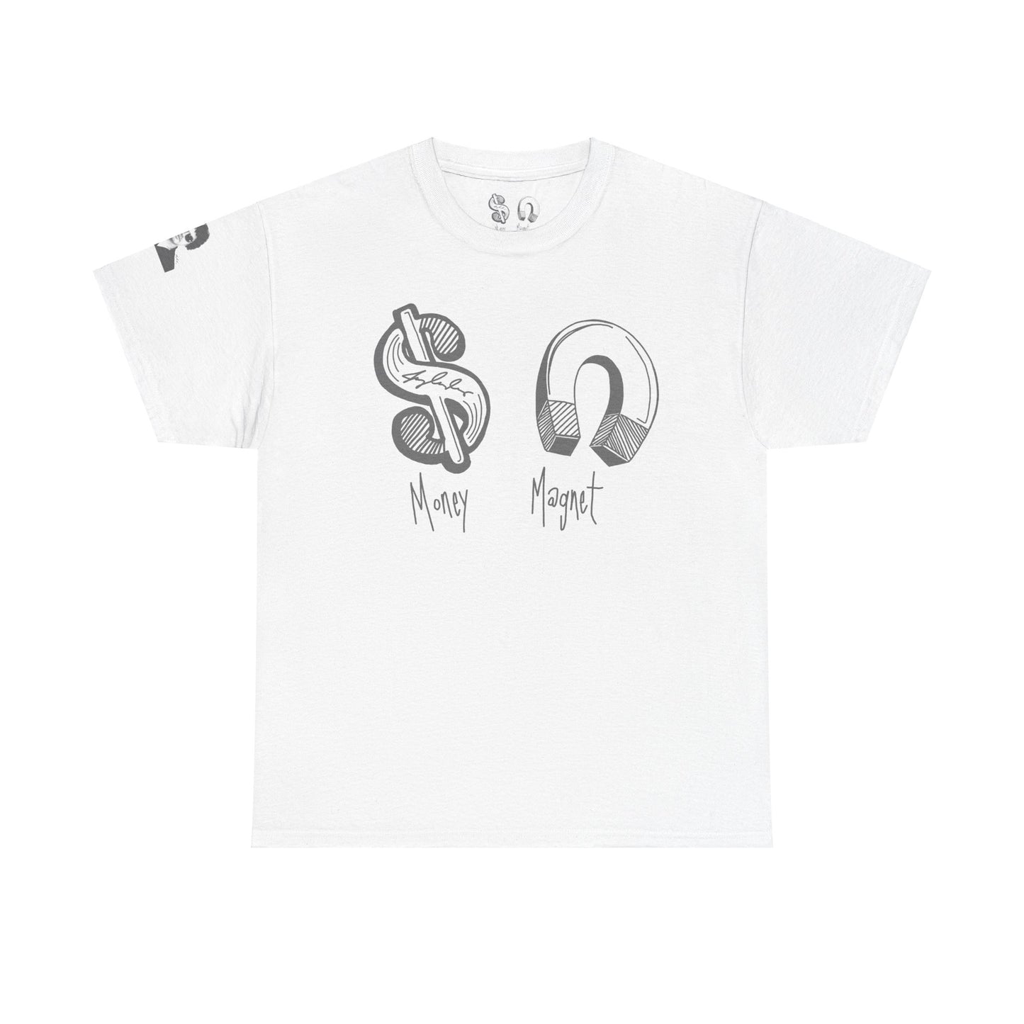 Money Magnet with Portrait Heavy Cotton Tee