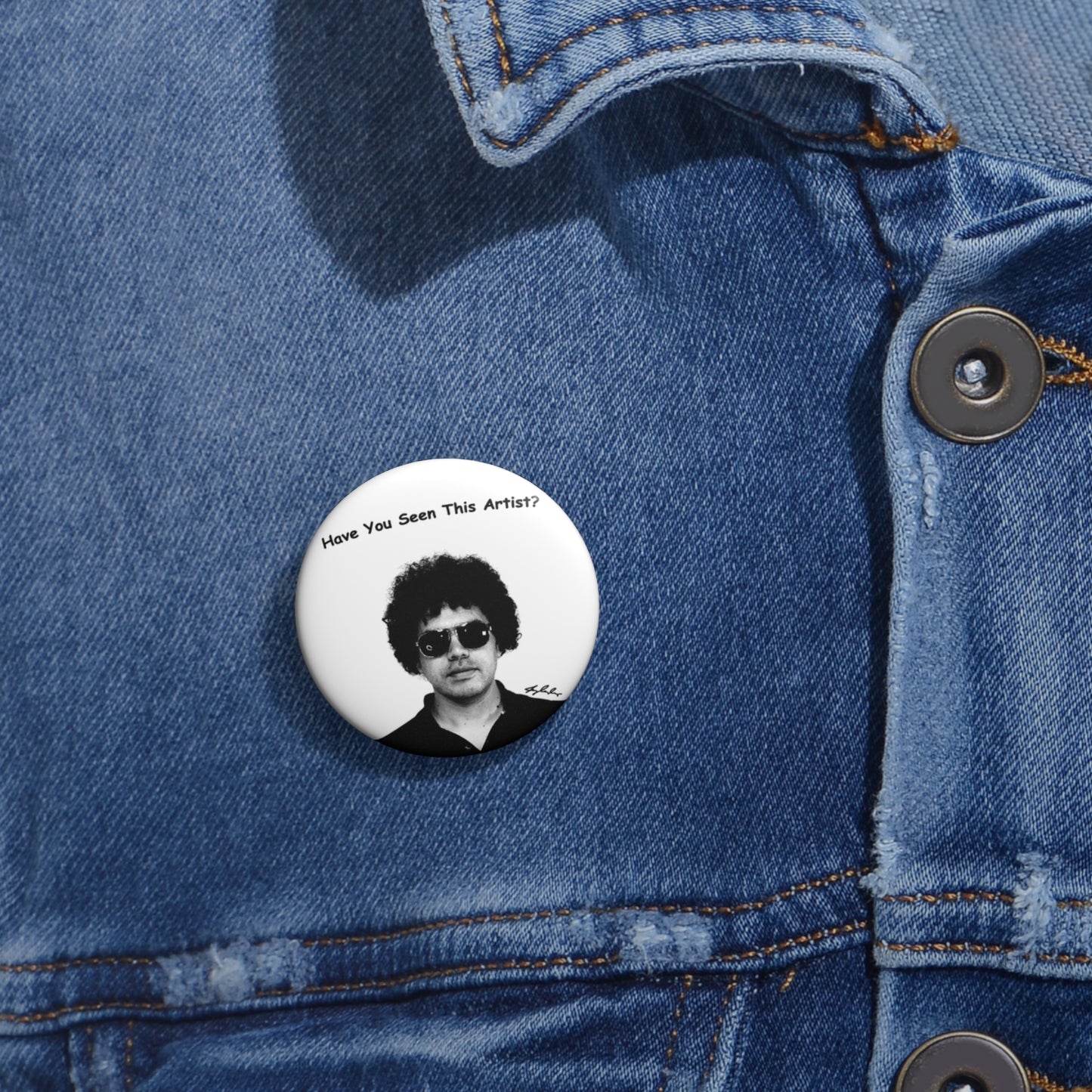 Artist Tribute Pin Button