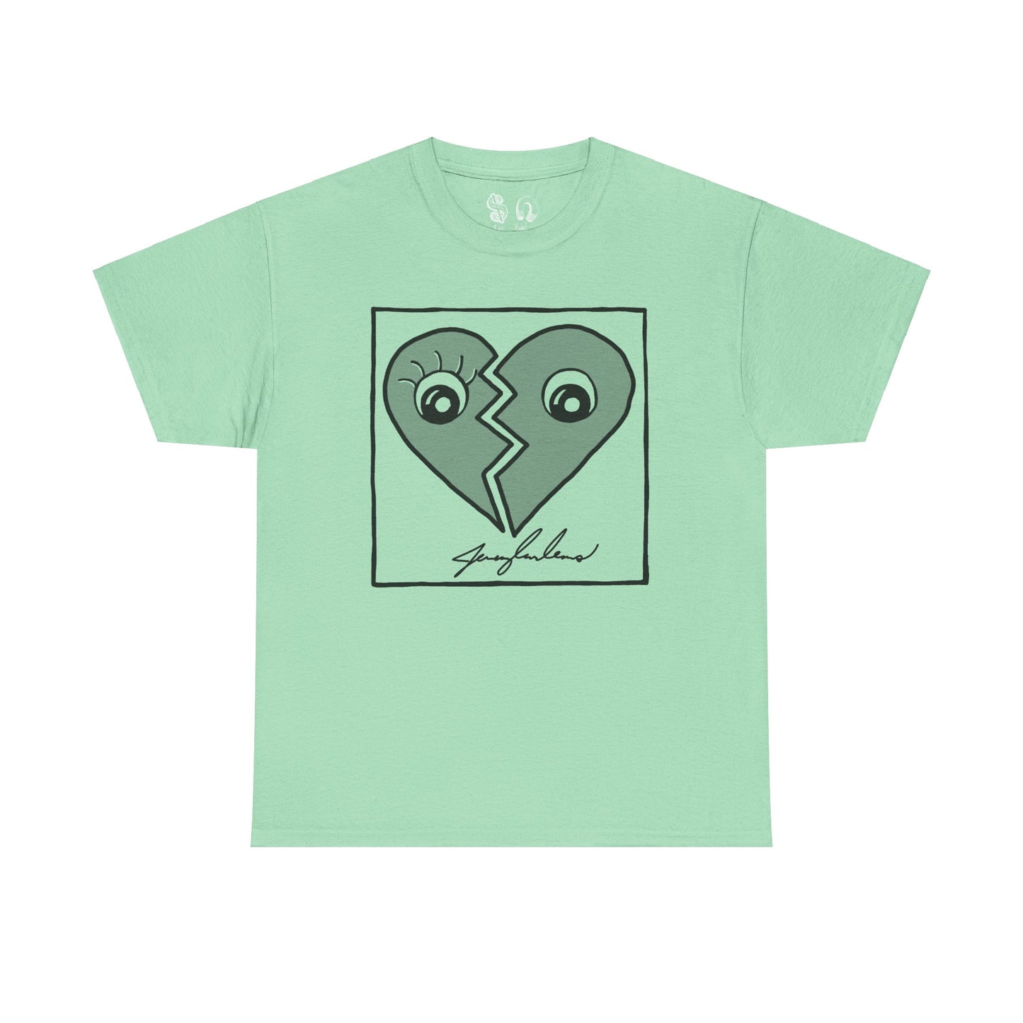 One Heart Heavy Cotton Tee