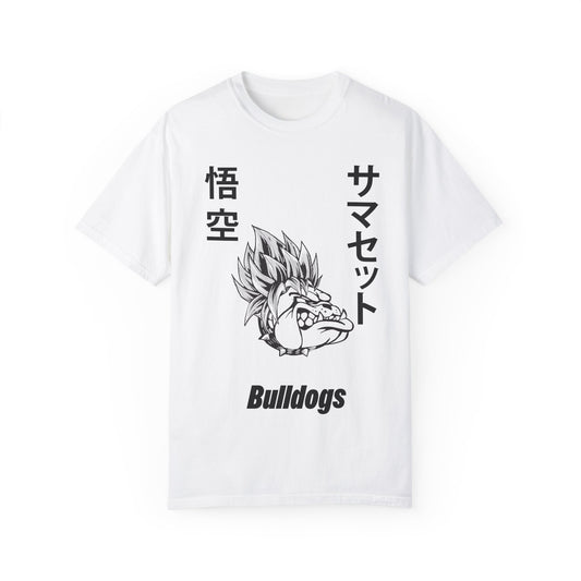 Spirit T-Shirt - Super Saiyan Blue Bulldog School Mascot