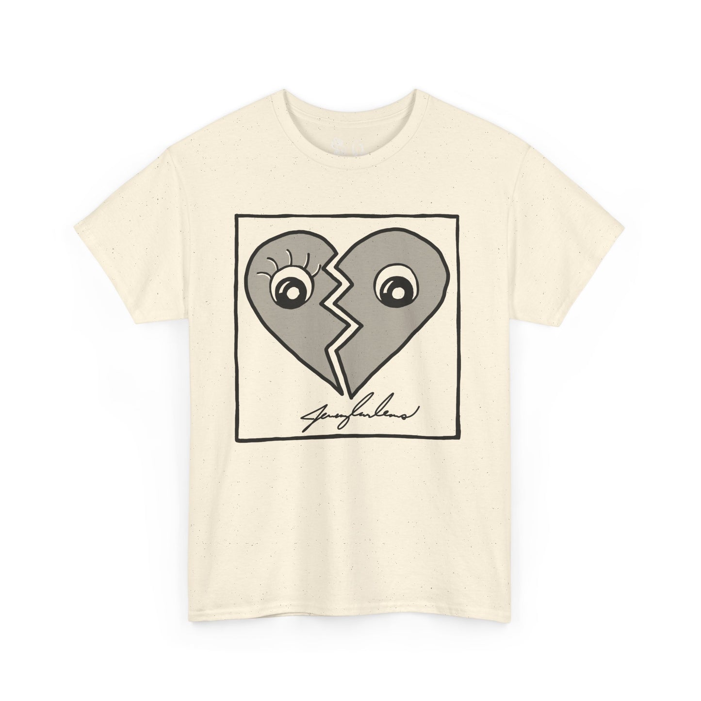 One Heart Heavy Cotton Tee