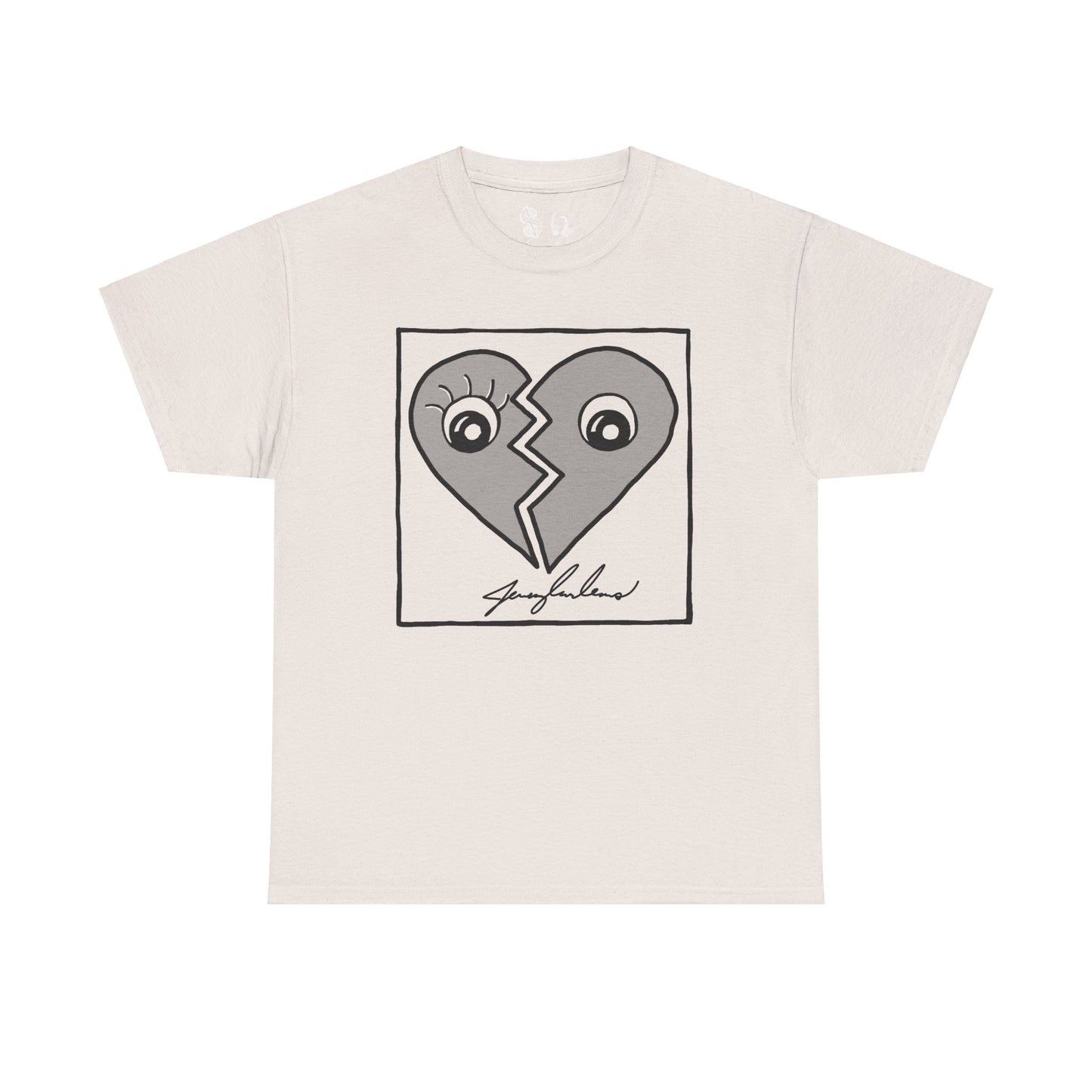 One Heart Heavy Cotton Tee
