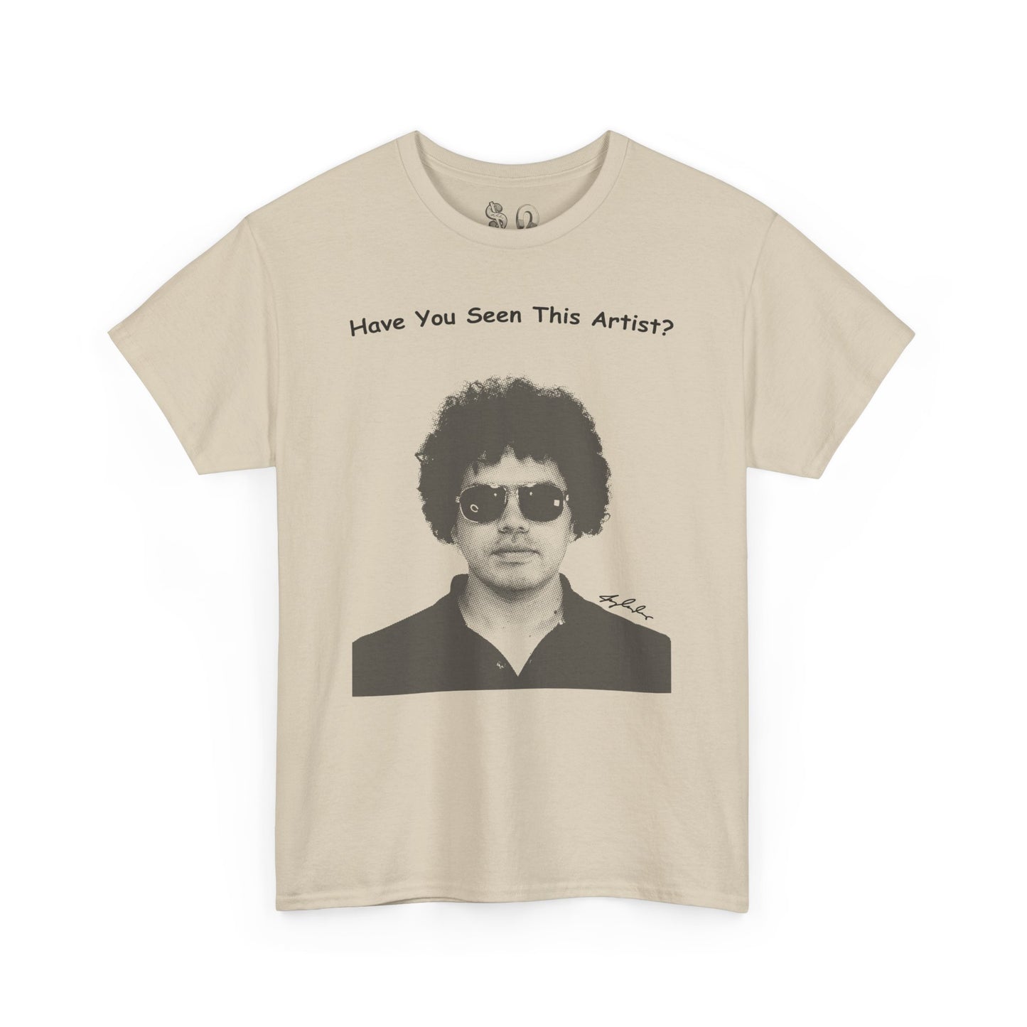 Have You Seen This Artist Portrait Heavy Cotton Tee