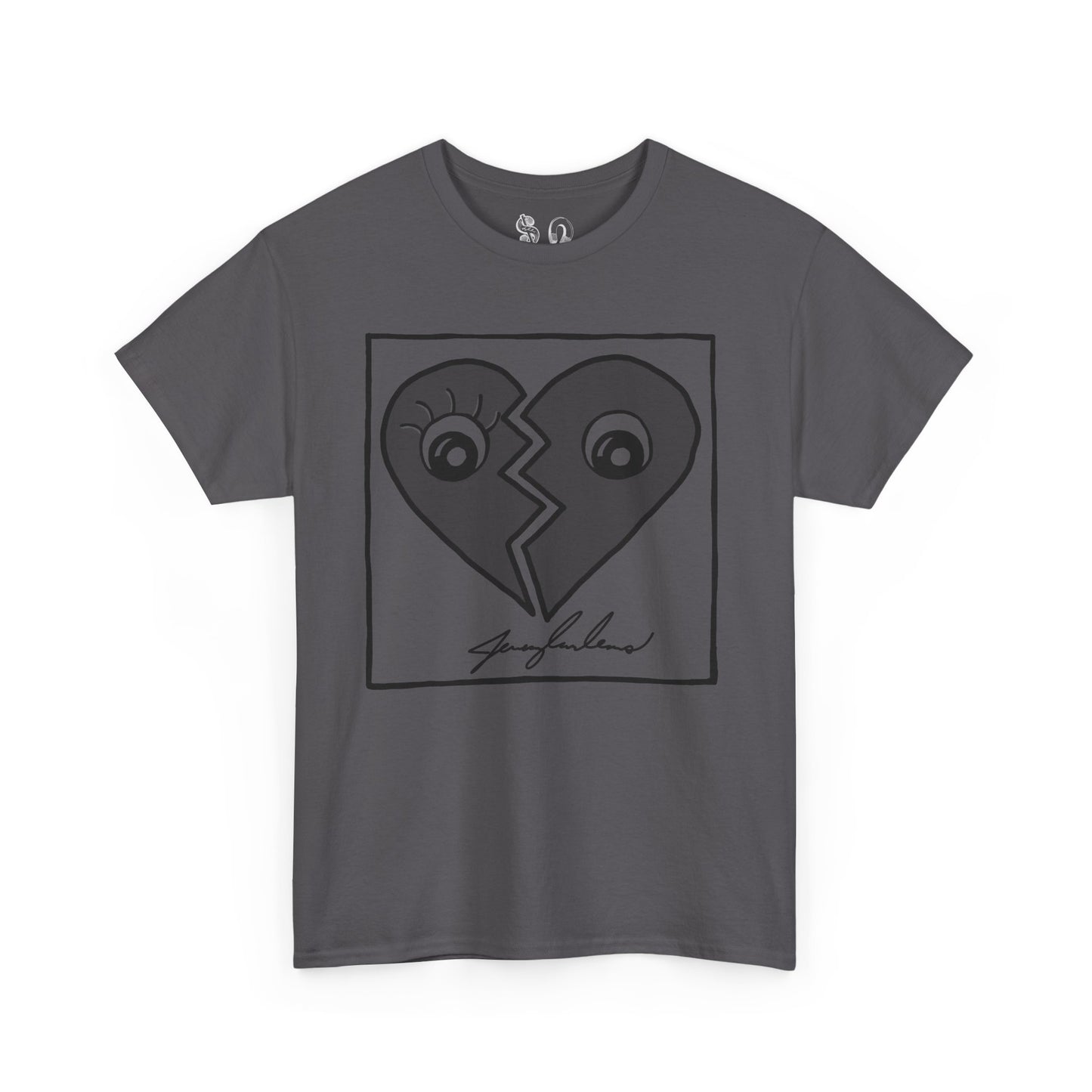 One Heart Heavy Cotton Tee