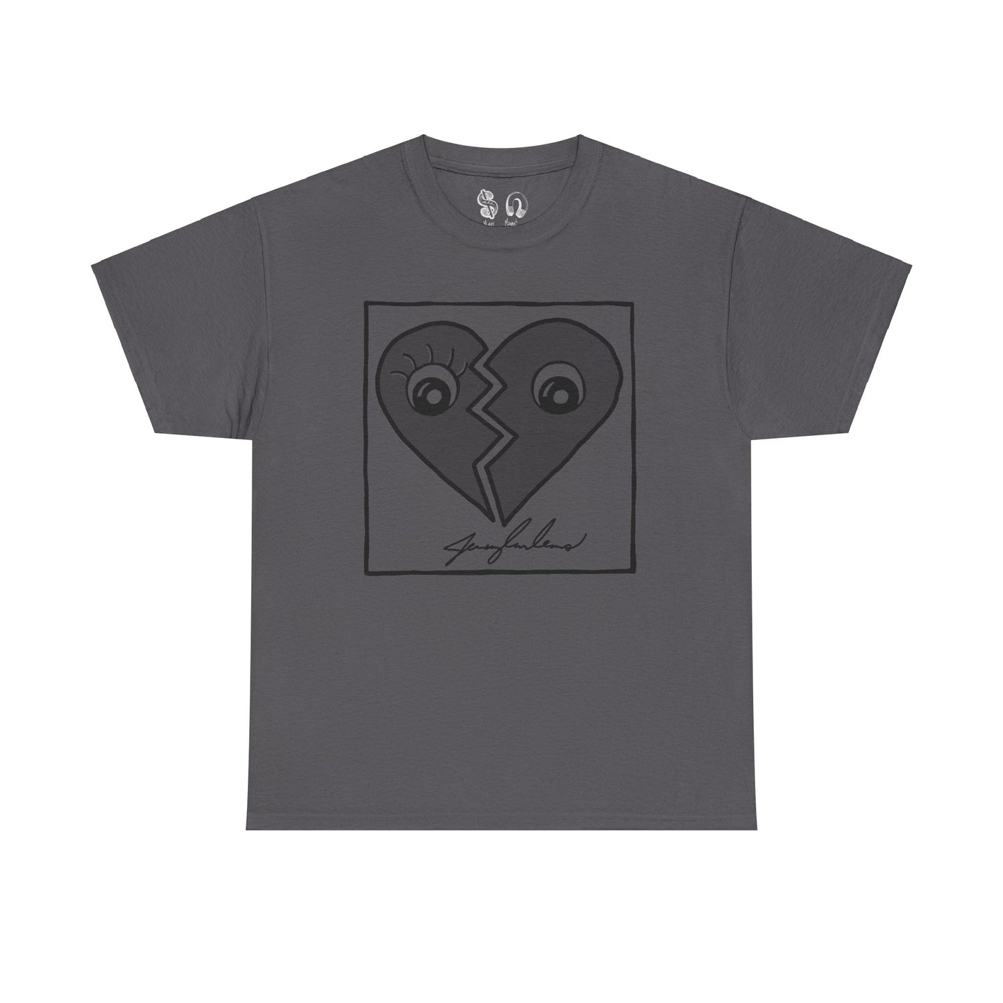 One Heart Heavy Cotton Tee