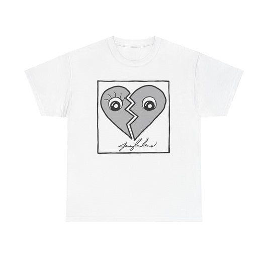One Heart Heavy Cotton Tee