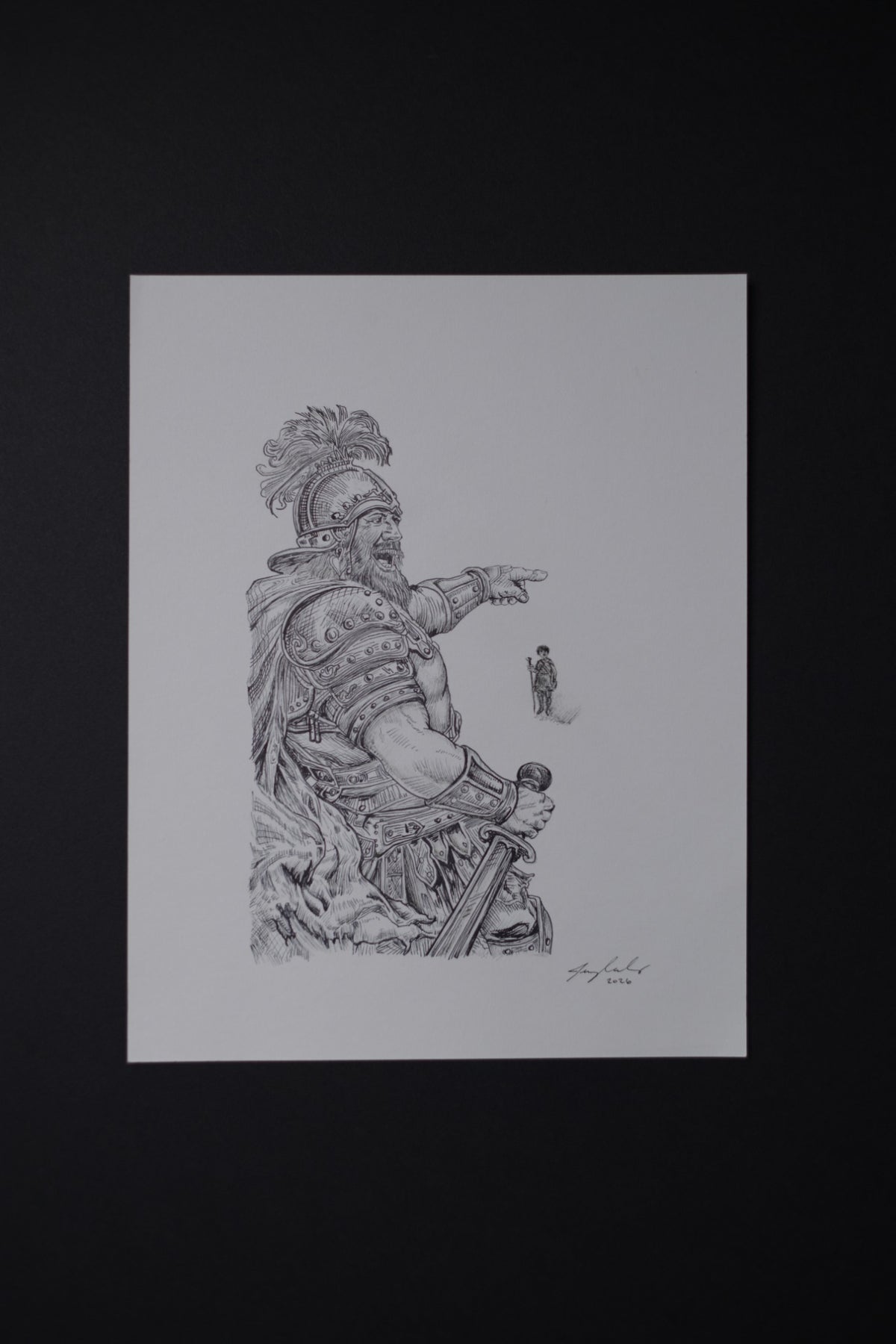 Jeremy Cardenas — Goliath Laughing at David