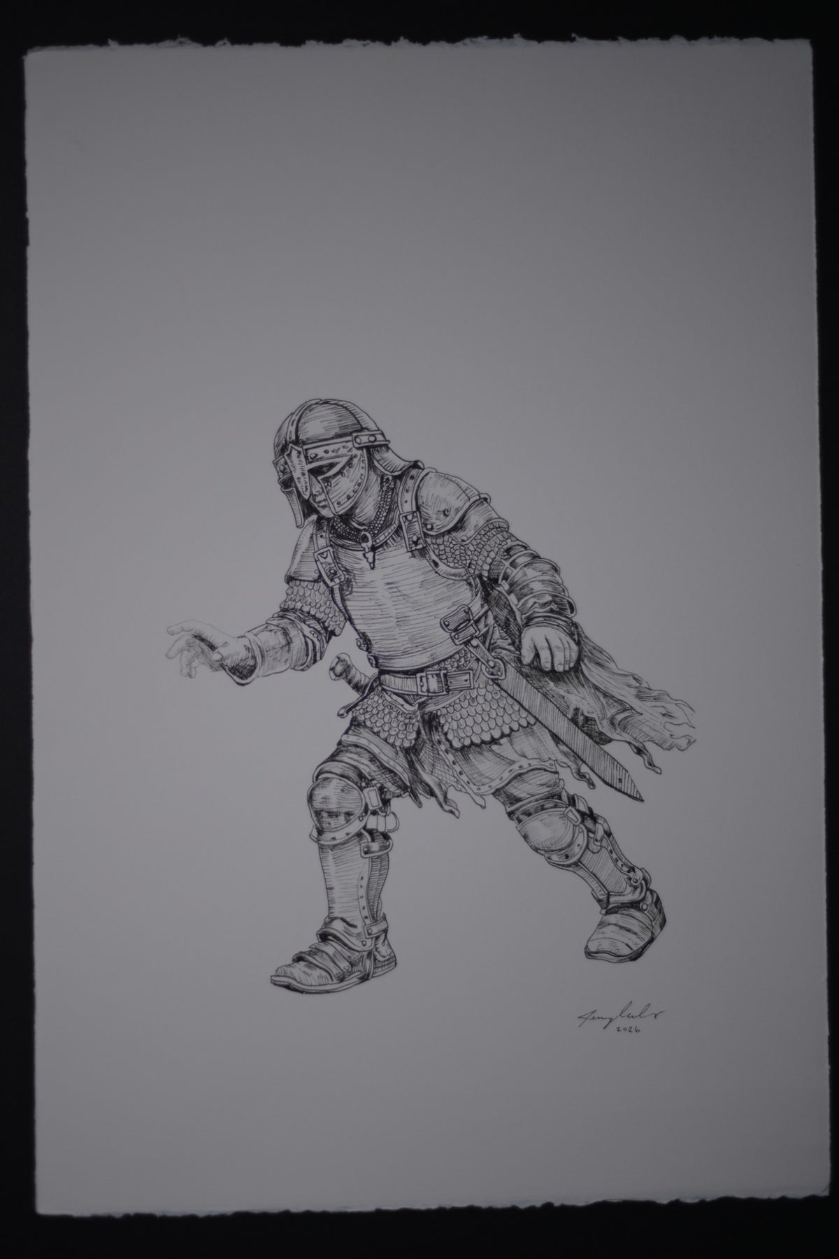 Jeremy Cardenas — David Wearing King Saul’s Armor